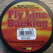 backing  BRAIDED DACRON USA 0.48 mm 91 m 10 kg Orange